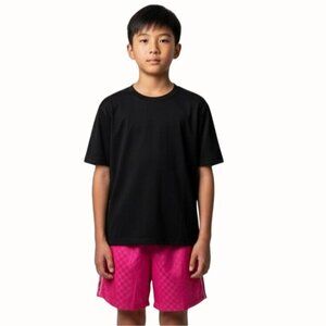 DSG Youth Boys Woven Soccer Shorts Medium 10-12 Athletic Fit Pink New